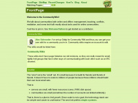 communitywiki.org Webseite Vorschau