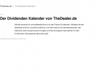 thedealer.de Webseite Vorschau