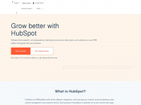 hubspot.com Webseite Vorschau