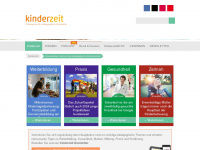 kinderzeit.de Webseite Vorschau