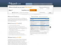 boardhost.com Webseite Vorschau