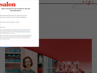 salon.com Webseite Vorschau