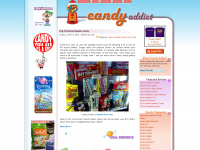 candyaddict.com Webseite Vorschau