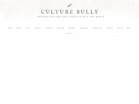 culturebully.com Webseite Vorschau
