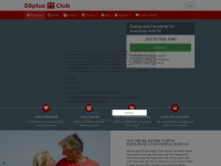 50plus-club.co.uk Webseite Vorschau