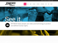 witness.org Webseite Vorschau