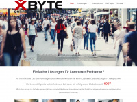 xbyte.de Webseite Vorschau