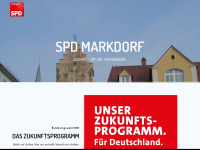 spd-markdorf.de Webseite Vorschau