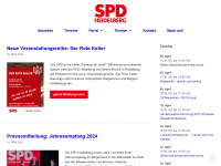 spd-heidelberg.de Webseite Vorschau