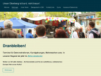 oberberg-ist-bunt.org Webseite Vorschau