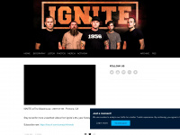 igniteband.com Webseite Vorschau