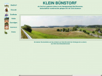kleinbuenstorf.de Webseite Vorschau