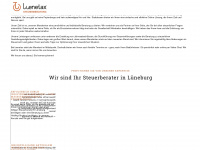 luenetax.de Webseite Vorschau