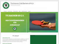 ttcbachem.de Webseite Vorschau