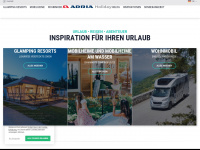 adria-holidays.net Webseite Vorschau