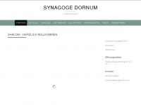 synagoge-dornum.de Webseite Vorschau