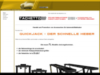 tachetto.de Webseite Vorschau