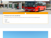dbregiobus-ost.de Webseite Vorschau