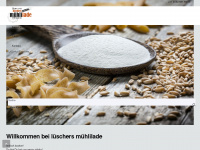 lueschers-muehlilade.ch Webseite Vorschau