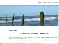 norderney-borkowski.de Webseite Vorschau