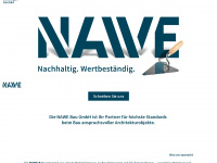 nawe-bau.de Webseite Vorschau