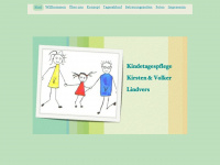 kindertagespflege-lindvers.de Webseite Vorschau