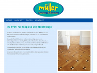 mueller-bodenbelaege.ch Webseite Vorschau