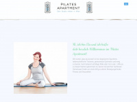 pilatesapartment.at Webseite Vorschau