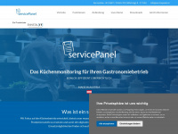servicepanel.at Webseite Vorschau