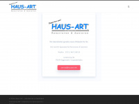 hausart.info Webseite Vorschau