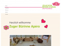 apero-zug.ch Webseite Vorschau