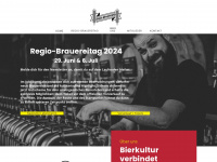 regio-brauereien.ch Webseite Vorschau