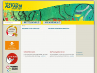 schulzentrum-asparn.at Webseite Vorschau