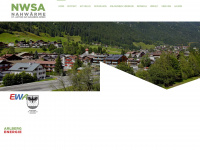 nwsa.at Webseite Vorschau
