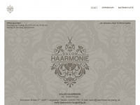 haarmonie-langballig.de Webseite Vorschau