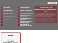 hagen-elektriker.de Webseite Vorschau