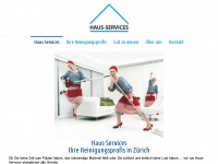 haus-services.ch Webseite Vorschau