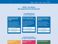 haas-wir-steuern.de Webseite Vorschau