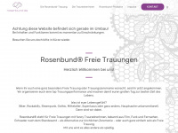 rosenbund.de Webseite Vorschau
