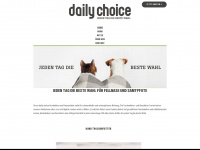 dailychoice.de Webseite Vorschau
