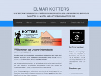 kotters-schornsteinfeger.de Webseite Vorschau