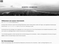 heineking-schornsteinfeger.de Webseite Vorschau