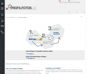 profilfotos.at Webseite Vorschau