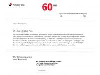 60jahrezukunftplanen.de Webseite Vorschau