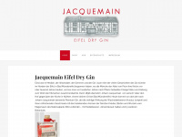 jacquemain-gin.com Webseite Vorschau