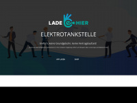 ladehier.at Webseite Vorschau