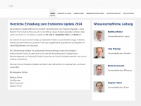 endokrino-update.com Webseite Vorschau