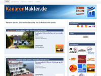 kanarenmakler.com Webseite Vorschau