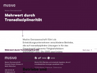 musivo.ch Webseite Vorschau