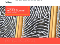 eidas-summit.de Webseite Vorschau